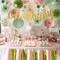 Green Pink Gold Baby Shower Decorations(Sage Green, Dusty Pink, Olive Green)